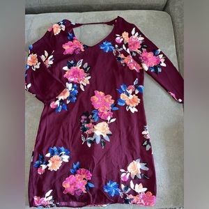 Women’s Floral 3/4th Sleeve Dress
